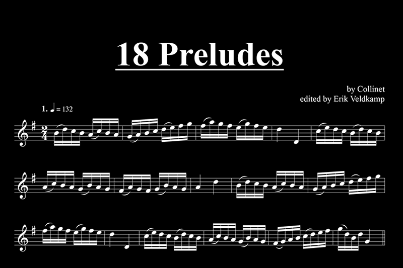 18 Preludes by Collinet