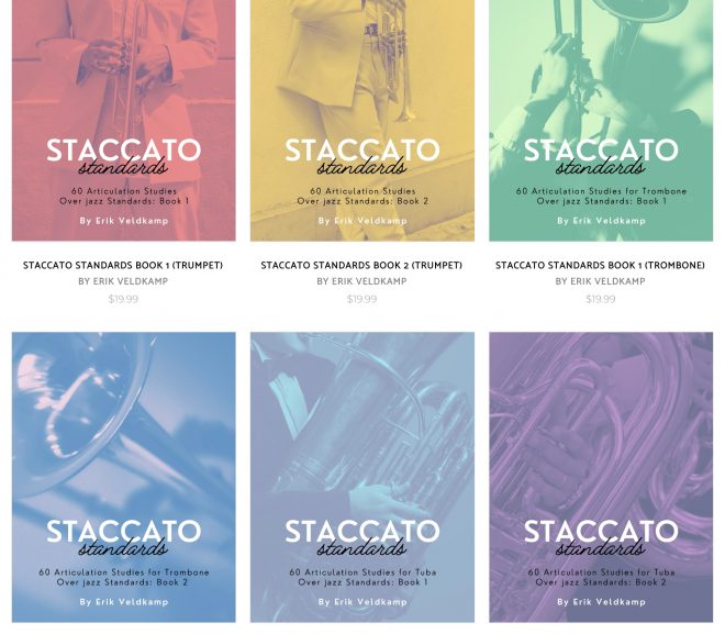 Staccato Standards for all brass